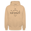 Getanzt in der Kreuzberger Nacht - Unisex Hoodie - Pfirsich