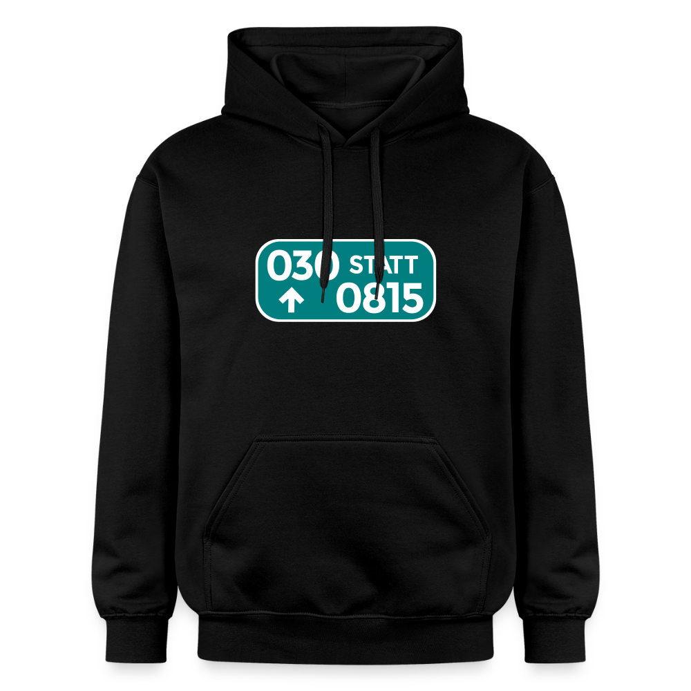 030 statt 0815 - Hoodie - Schwarz