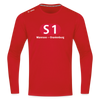 S1 - Männer Sport Langamshirt - Rot
