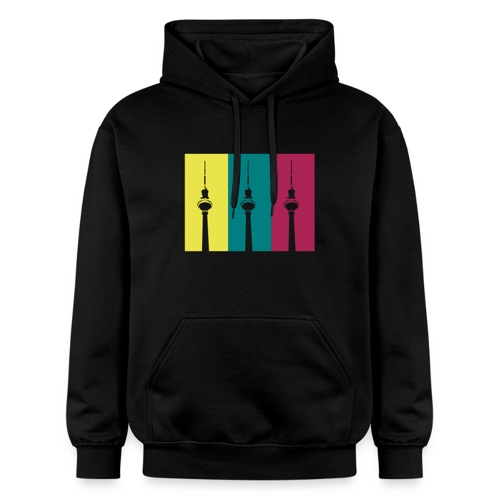 Berlin Retro - Hoodie - Schwarz