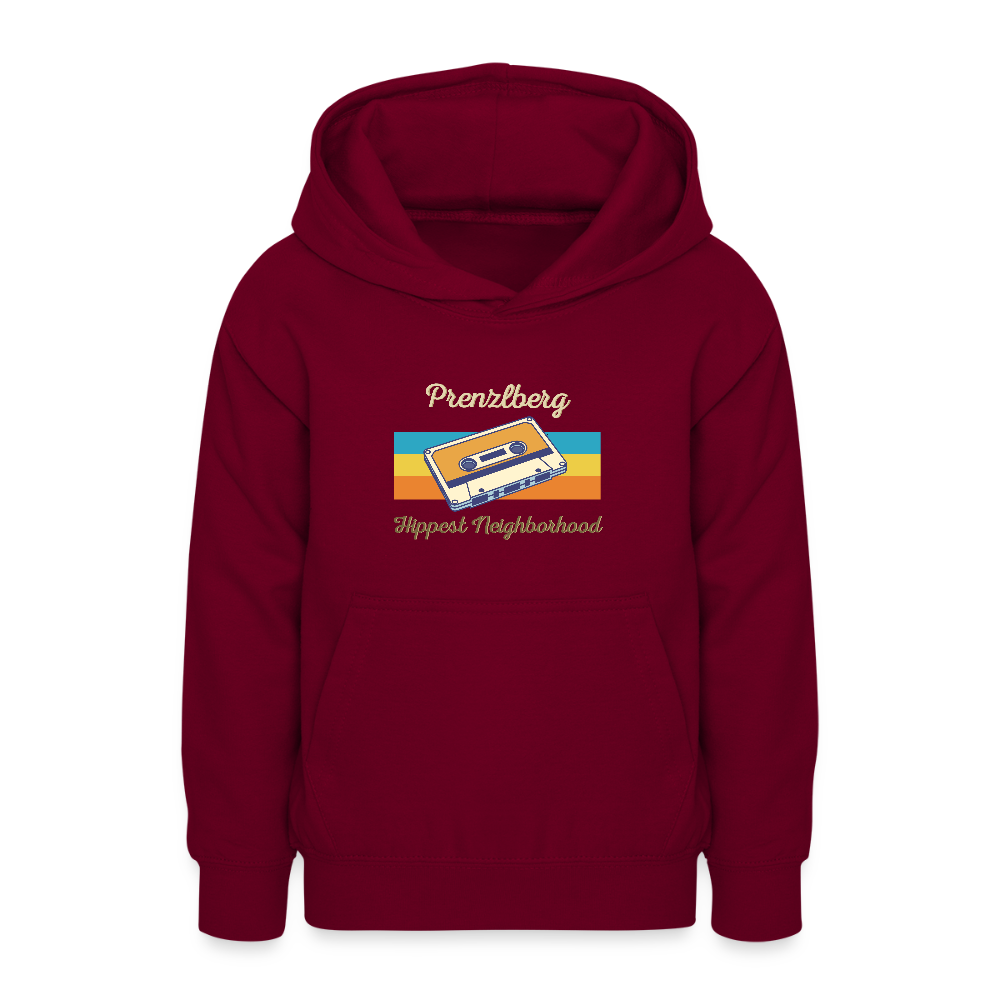 PrenzlBerg Hippest Neighborhood - Teenager Hoodie - Bordeaux