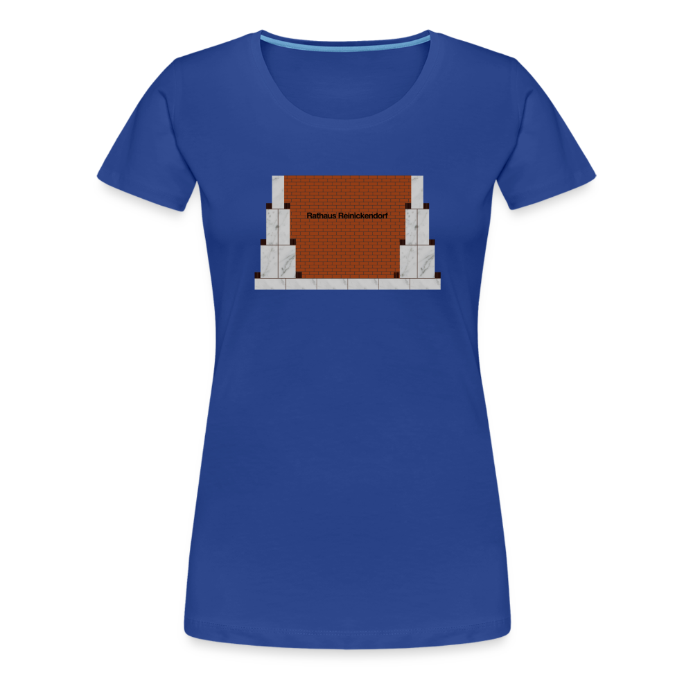 Rathaus Reinickendorf - Frauen Premium T-Shirt - Königsblau