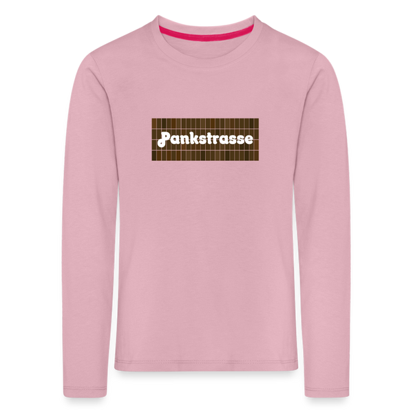 Pankstrasse - Kinder Langarmshirt - Hellrosa