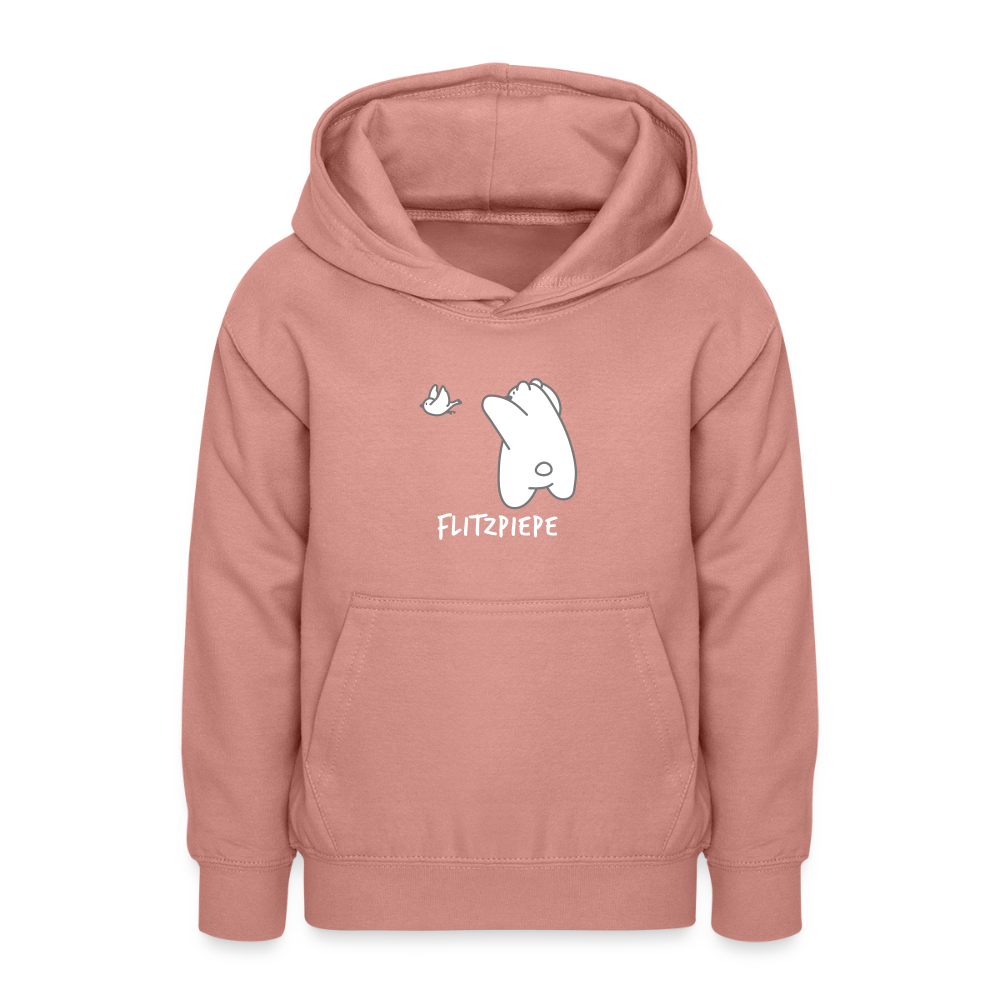 Flitzpiepe - Teenager Hoodie - Altrosa