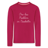 One Less Problem in Neukölln - Kinder Langarmshirt - dunkles Pink