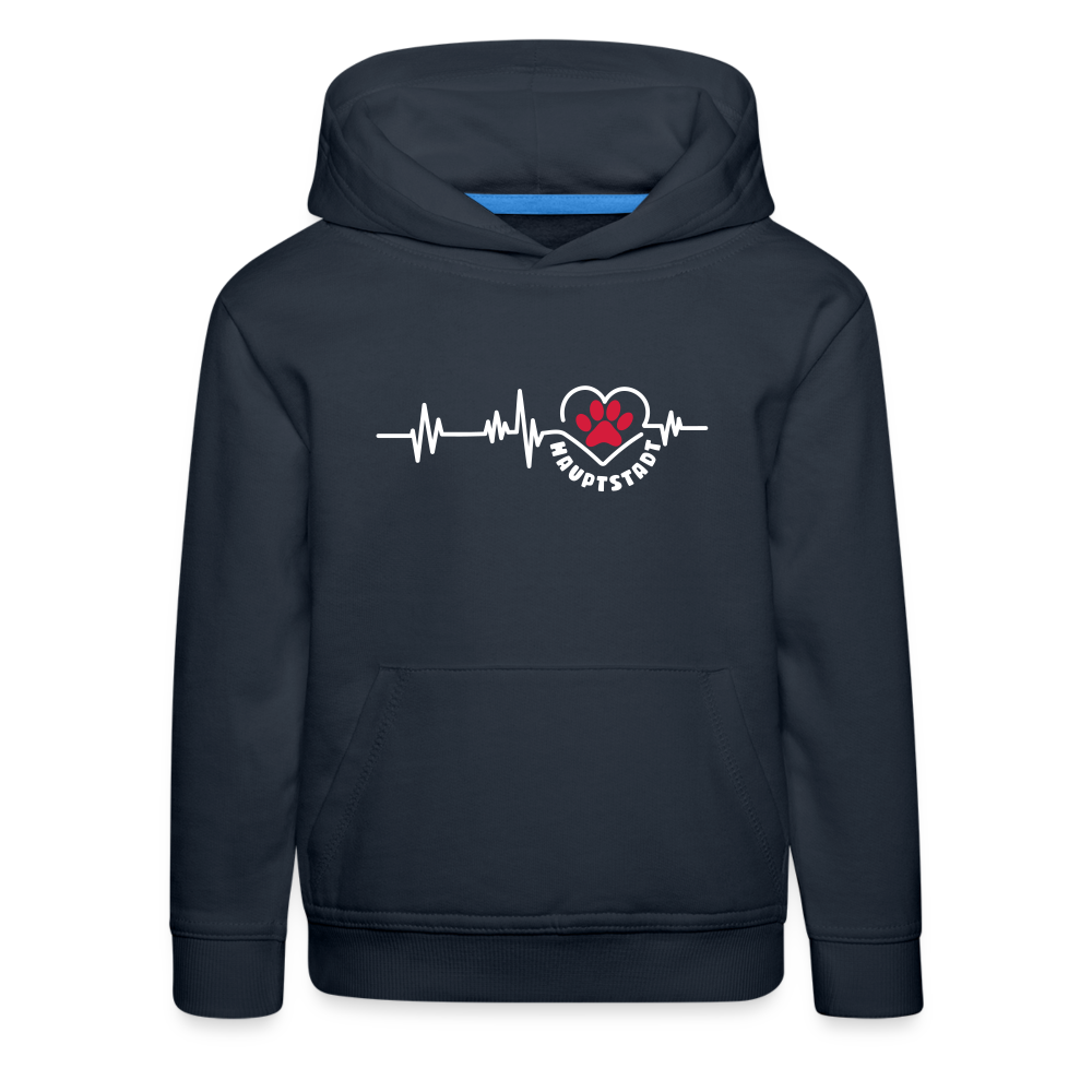 Haupstadt - Kinder Premium Hoodie - Navy