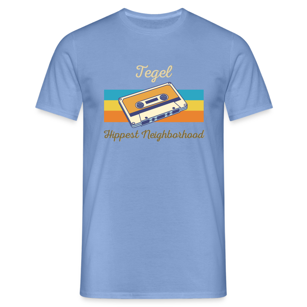 Tegel Hippest Neighborhood - Männer Premium T-Shirt - carolina blue