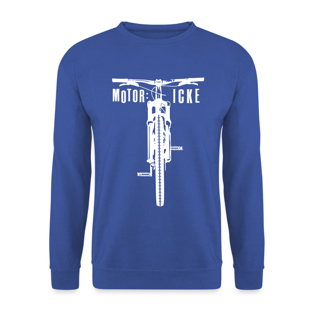 Motor icke - Unisex Pullover - Royalblau