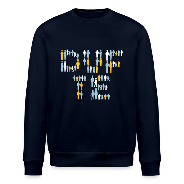 Berliner sind dufte - Unisex Bio Sweatshirt - Navy