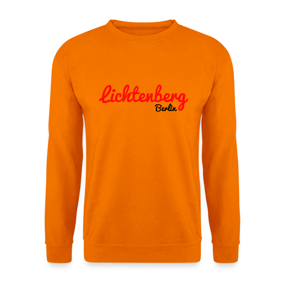 Lichtenberg Berlin - Unisex Pullover - Orange