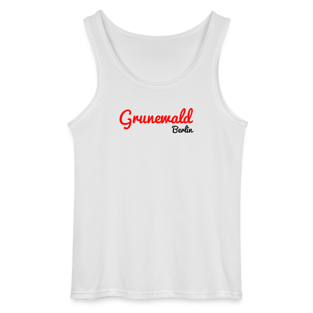 Grunewald Berlin - Männer Tank Top - Weiß