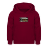 Tempelhof Flugzeug - Kinder Hoodie - Bordeaux