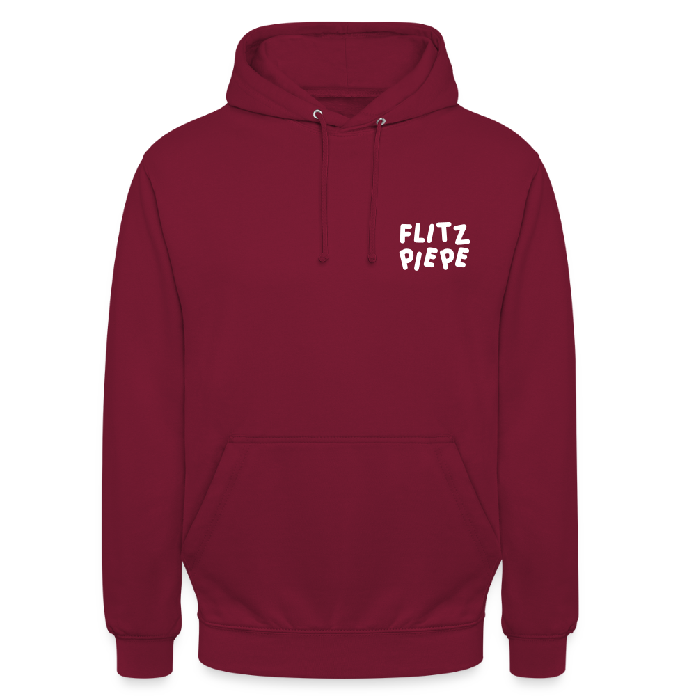 Flitz piepe - Unisex Hoodie - Bordeaux