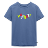 VAJISSET - Kinder Premium T-Shirt - Taubenblau