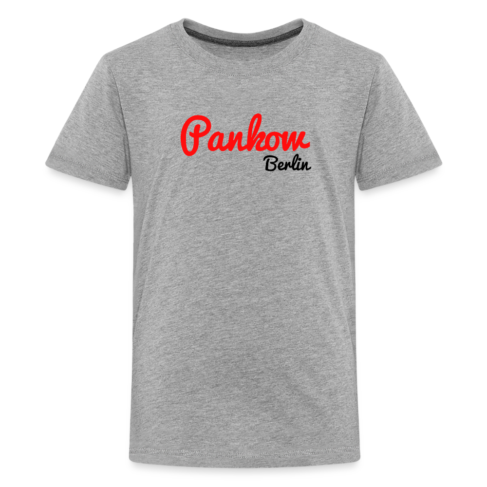 Pankow Berlin - Teenager Premium T-Shirt - Grau meliert