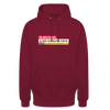 Eilmeldung: Is mir Schnurz Piepe! - Unisex Hoodie - Bordeaux