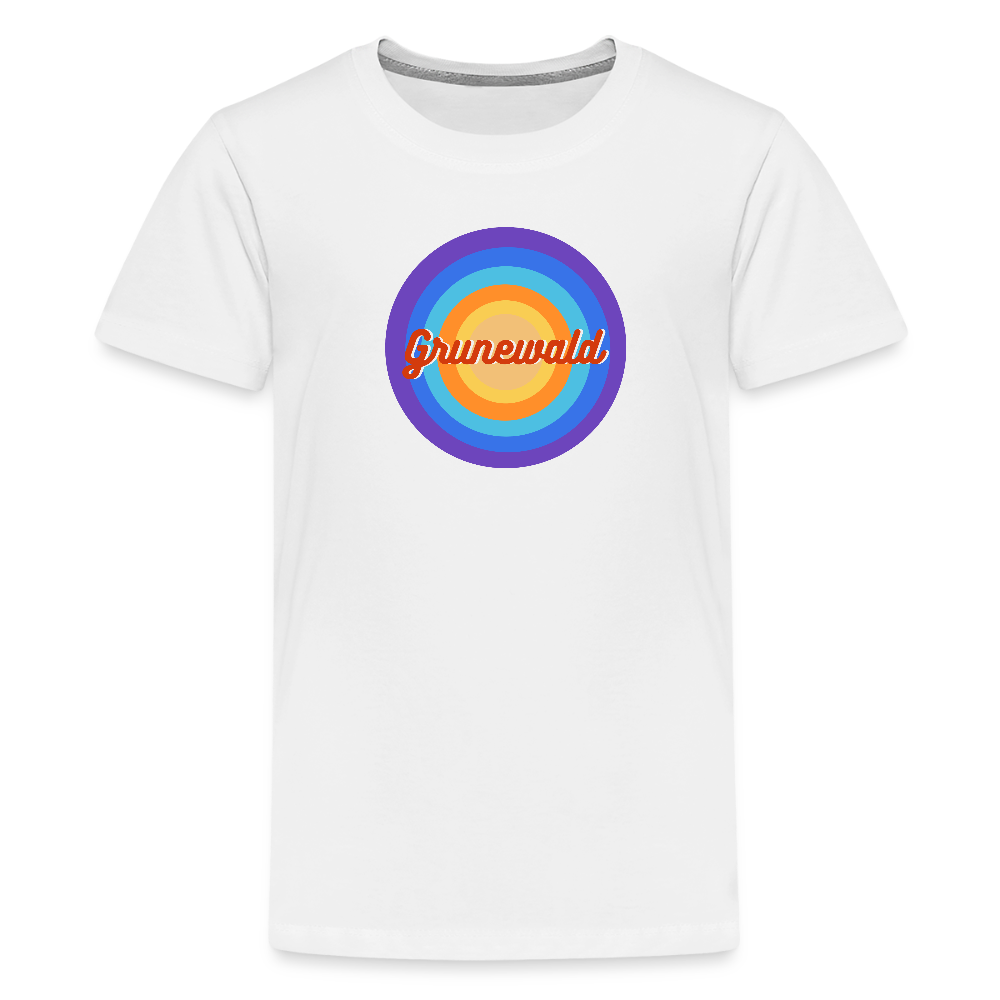 Grunewald Retro - Teenager Premium T-Shirt - Weiß