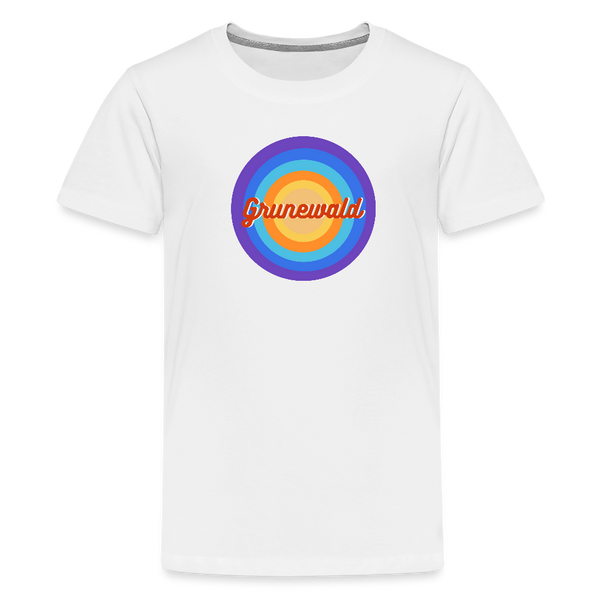 Grunewald Retro - Teenager Premium T-Shirt - Weiß