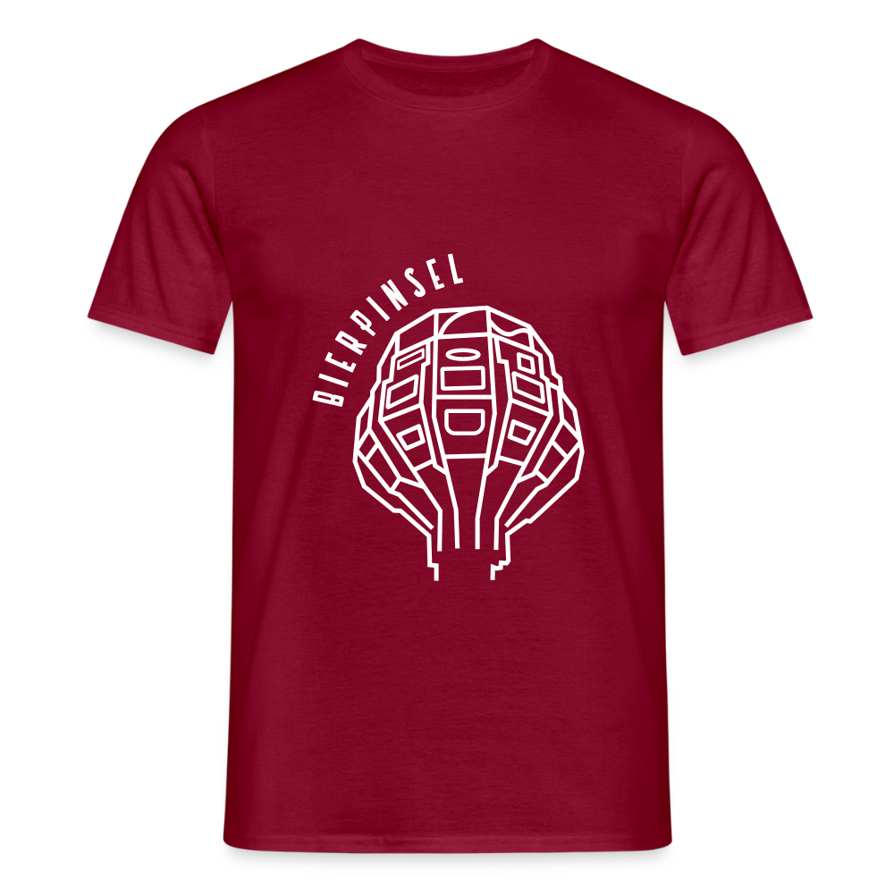 Bierpinsel Steglitz - Männer Premium T-Shirt - Ziegelrot
