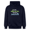 Kurz anjebunden, lang im Jedächtnis. - Hoodie - Navy