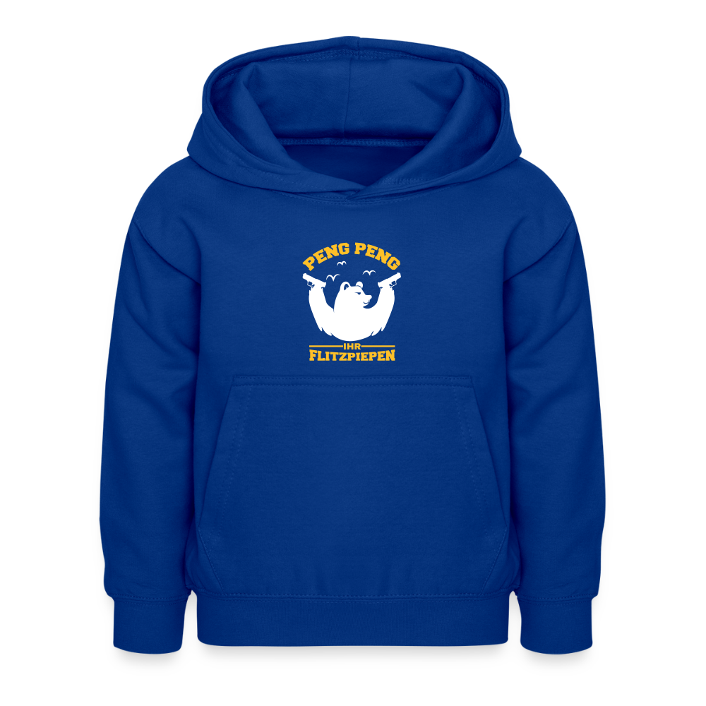 Peng Peng - Kinder Hoodie - Royalblau