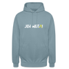Jeh Weita! - Unisex Hoodie - Nebelblau