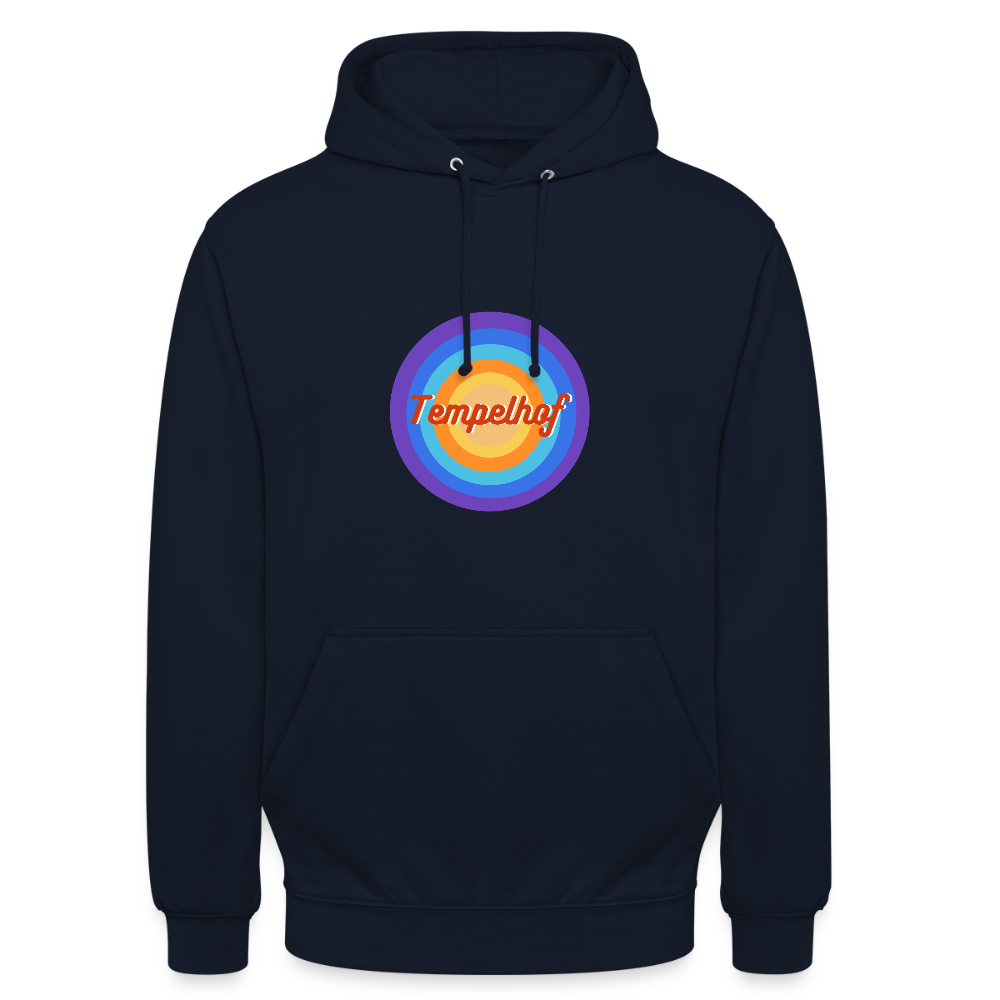 Tempelhof Retro - Unisex Hoodie - Navy