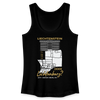 Liechtenstein oder Lichtenberg - Frauen Bio Tank Top - Schwarz