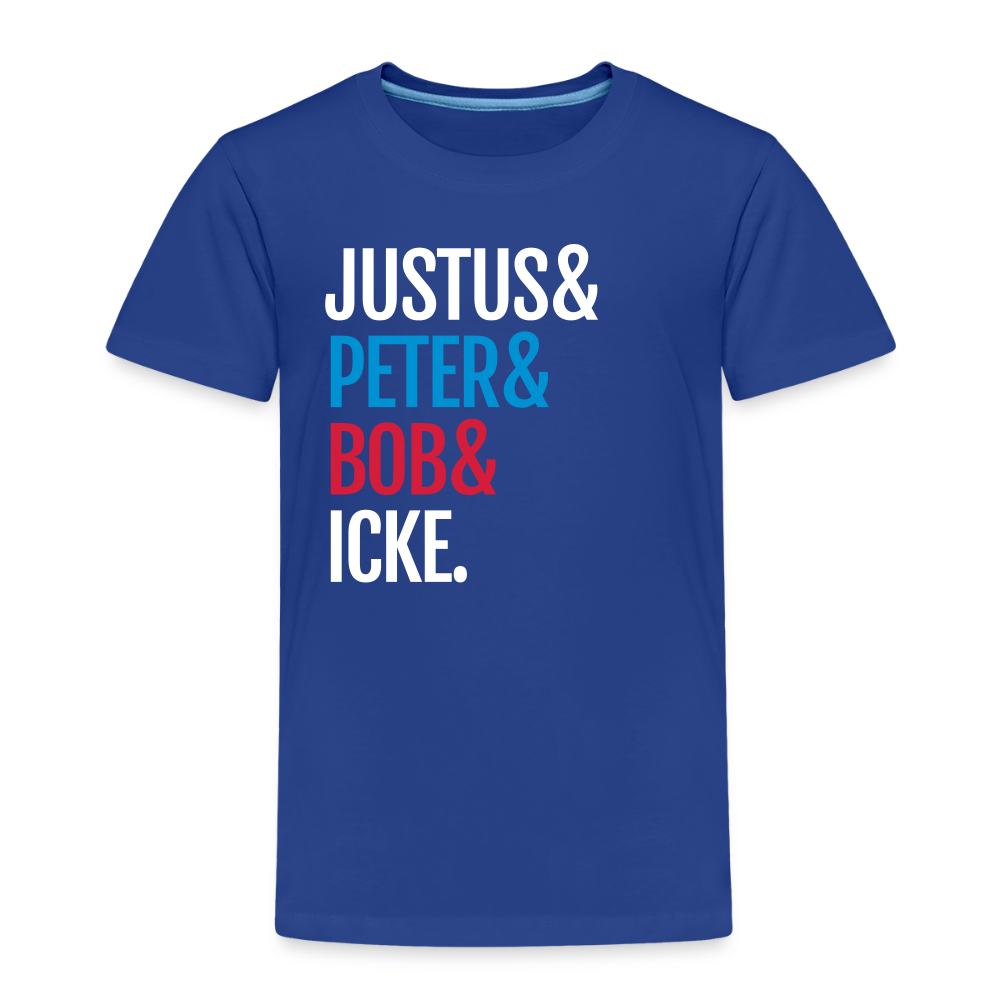 Justus & Peter & Bob & Icke - Kinder Premium T-Shirt - Königsblau