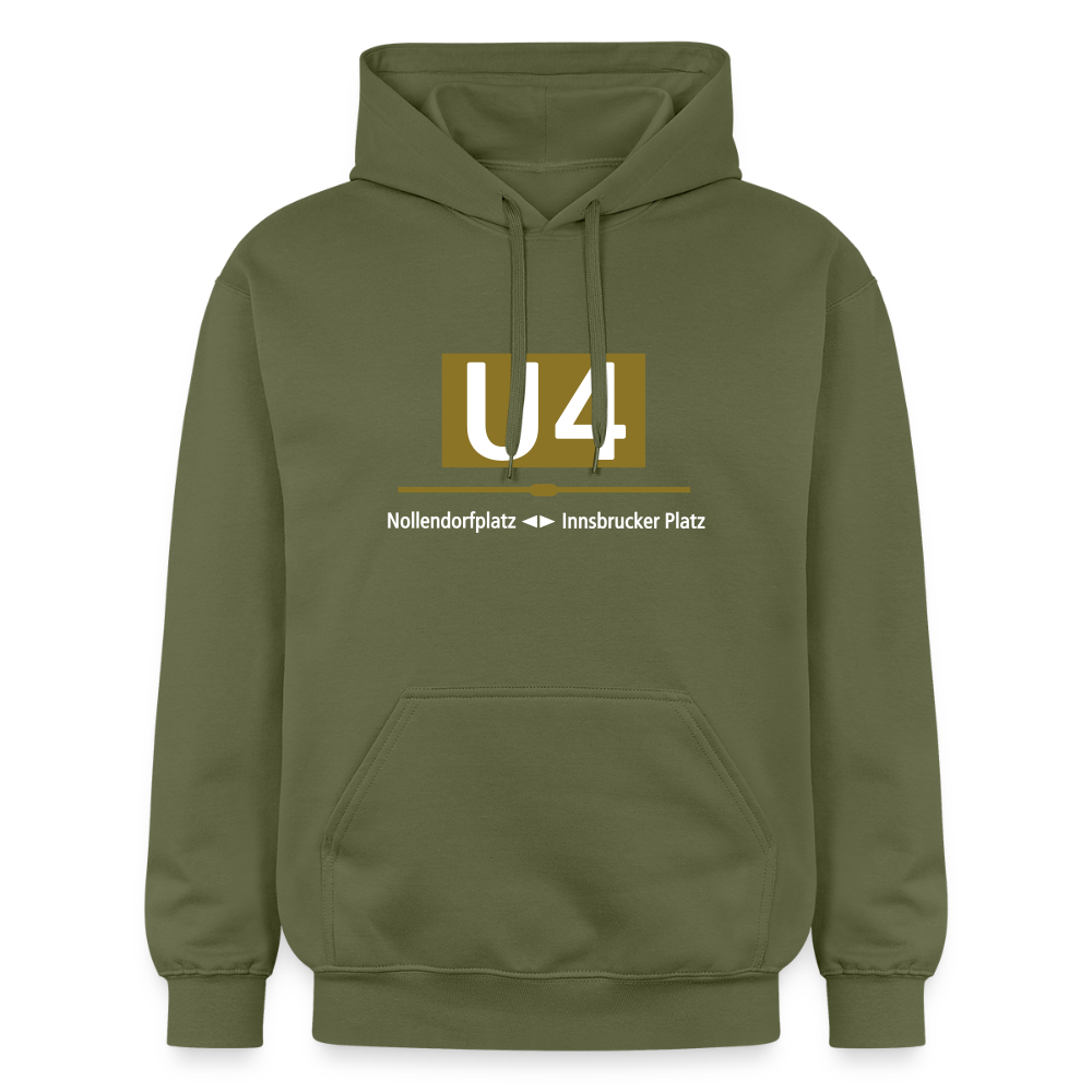 U4 - Hoodie - Militärgrün