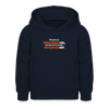 Würgt dir das Leben Chilis rein, lass dich auf 'ne scharfe Currywurst ein! - Kinder Hoodie - Navy