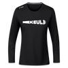 Keule - Frauen Sport Langarmshirt - Schwarz