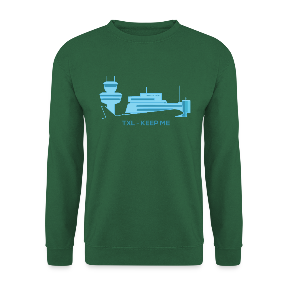 Tegel TXL keep me - Unisex Pullover - Grün