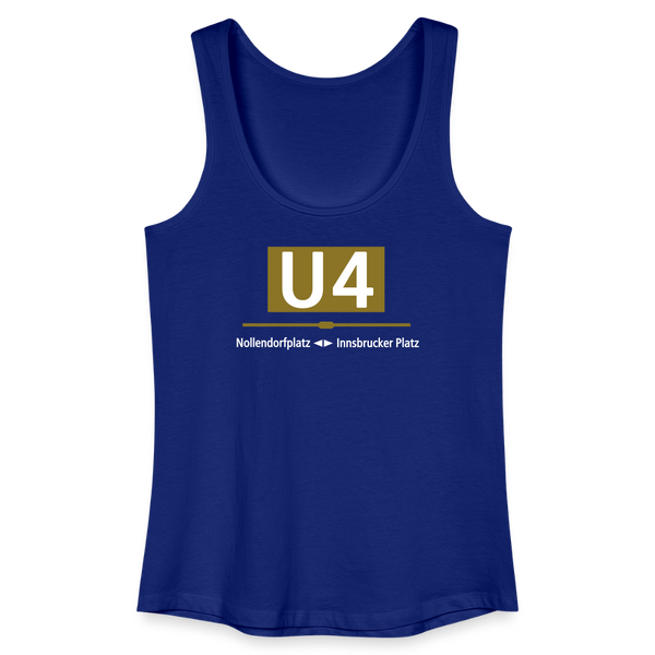 U4 - Frauen Bio Tank Top - Königsblau
