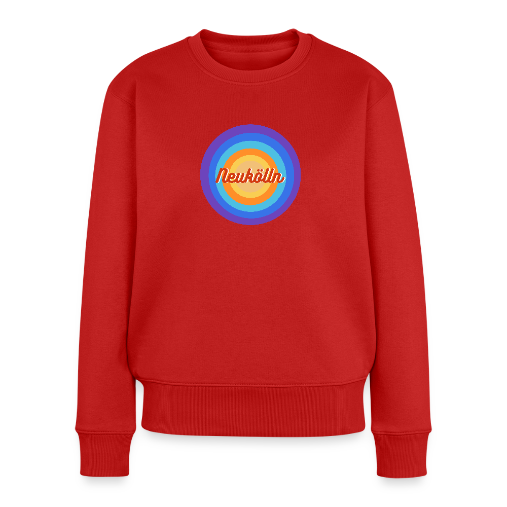 Neukölln Retro - Frauen Premium Pullover - Rot