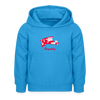 Tempelhof Flugzeug rot - Kinder Hoodie - Meeresblau