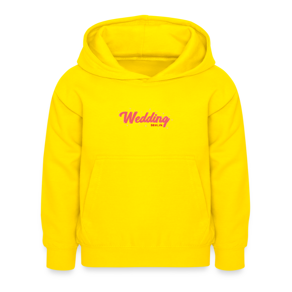 Wedding Berlin - Kinder Hoodie - Gelb