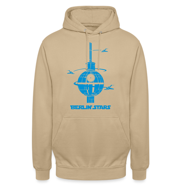 Berlin Stars - Blau - Unisex Hoodie - Beige