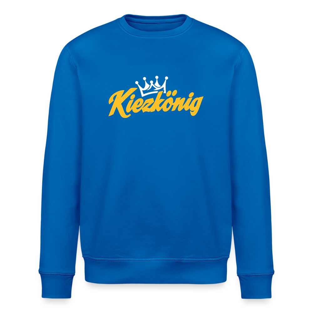 Kiezkönig - Unisex Bio Sweatshirt - Königsblau