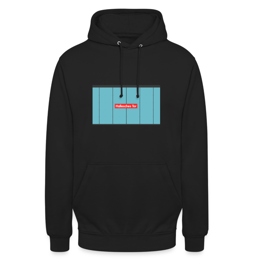 Hallesches Tor - Unisex Hoodie - Schwarz