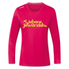 Liebensjewürzich - Frauen Sport Langarmshirt - dunkles Pink