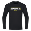 hamwa - Männer Sport Langamshirt - Schwarz