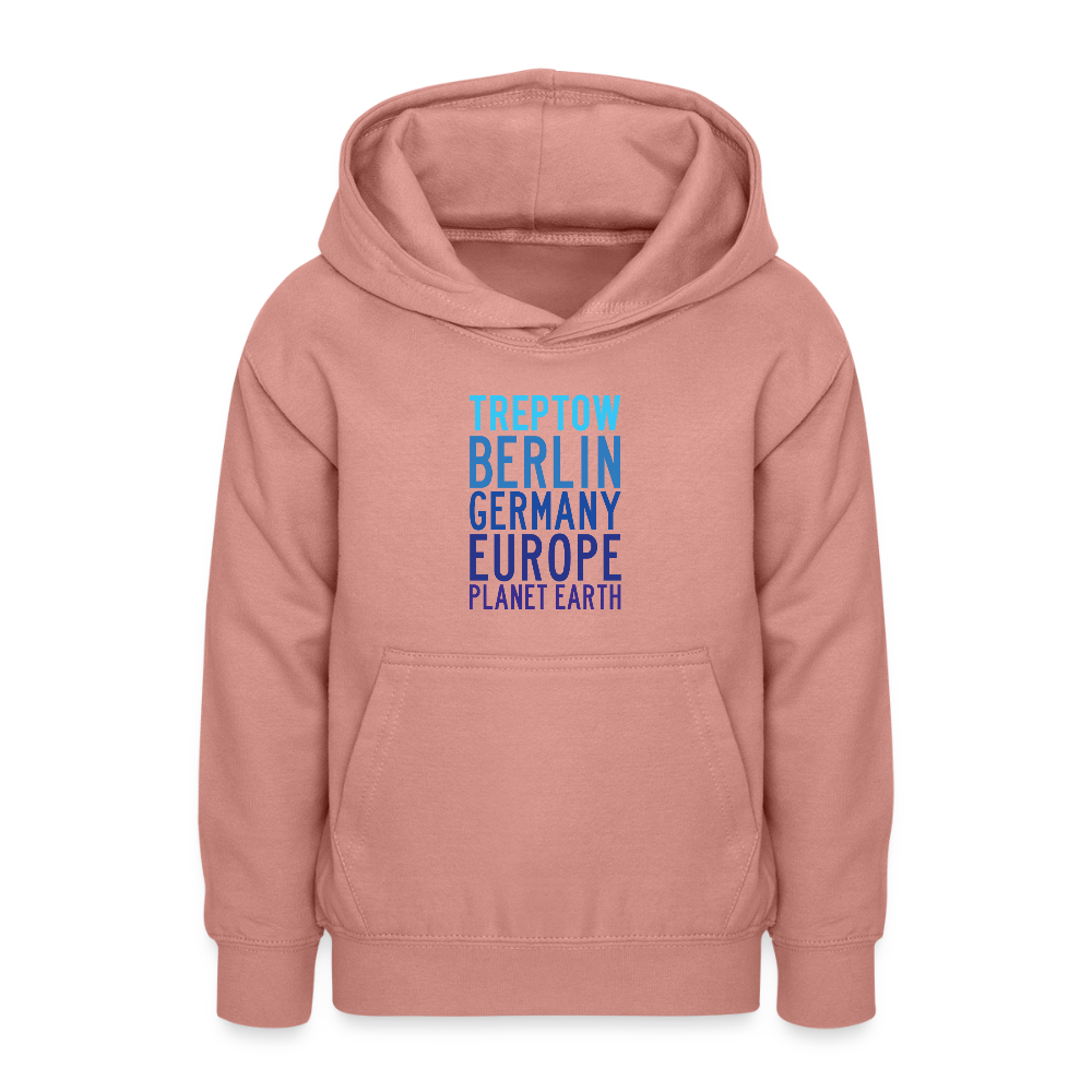Treptow Planet Earth - Teenager Hoodie - Altrosa