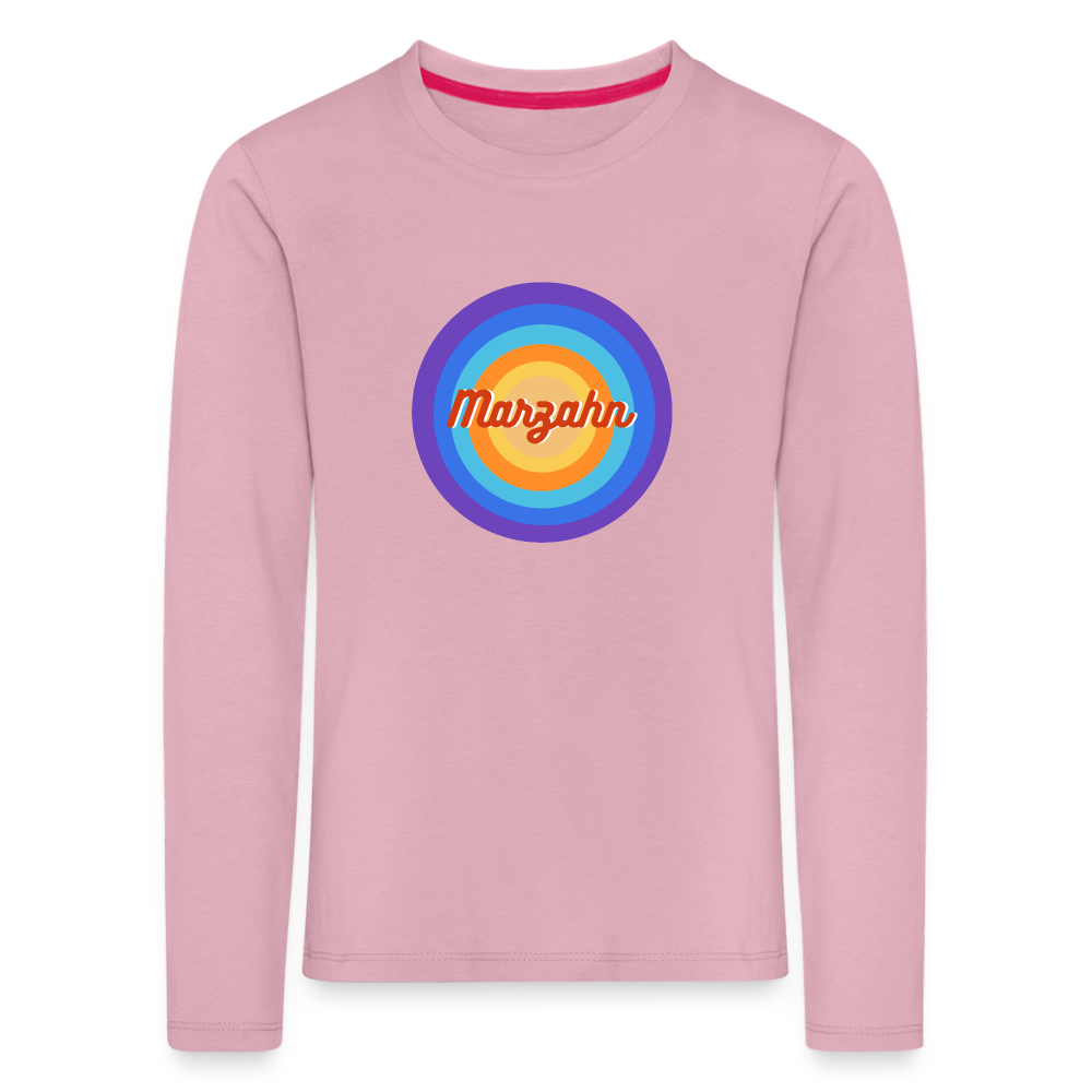 Marzahn Retro - Kinder Langarmshirt - Hellrosa