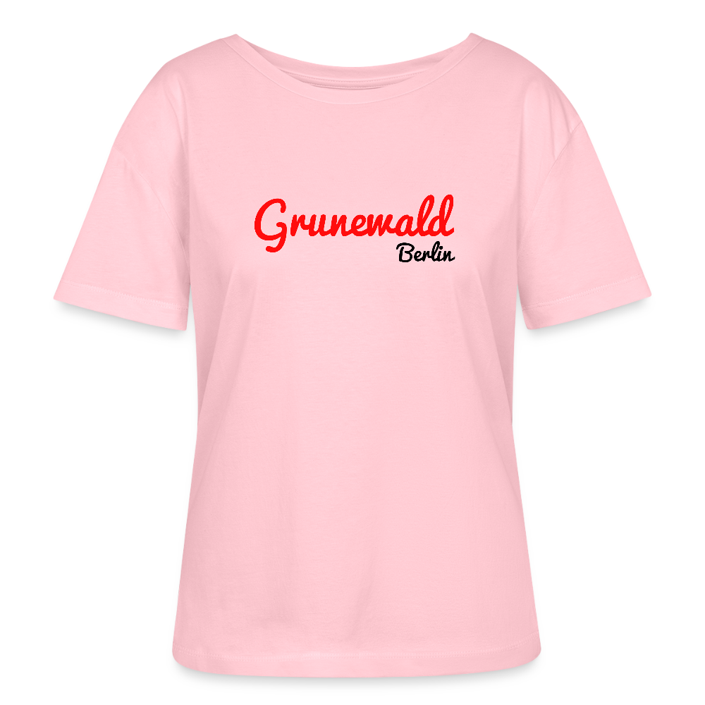 Grunewald Berlin - Relaxed Rundhals Frauen Bio-T-Shirt - Hellrosa