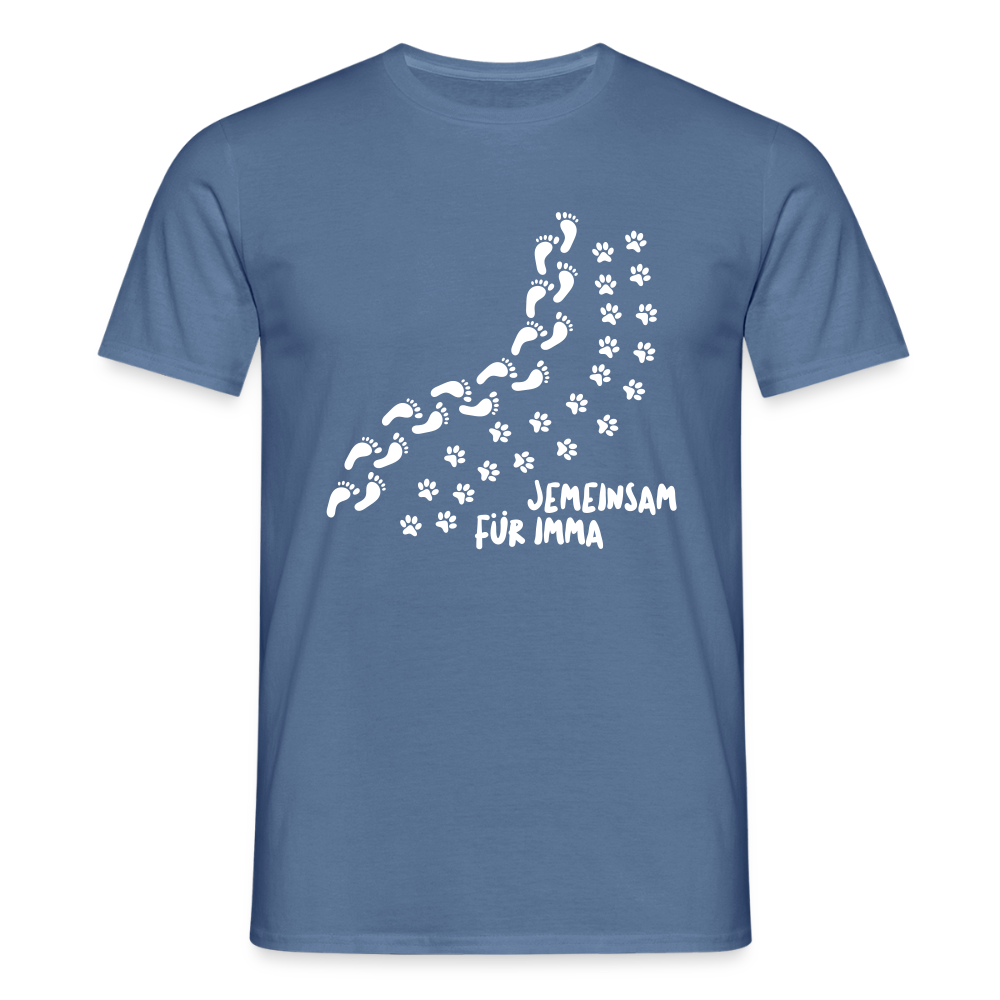 Jemeinsam Für Imma - Männer Premium T-Shirt - Taubenblau