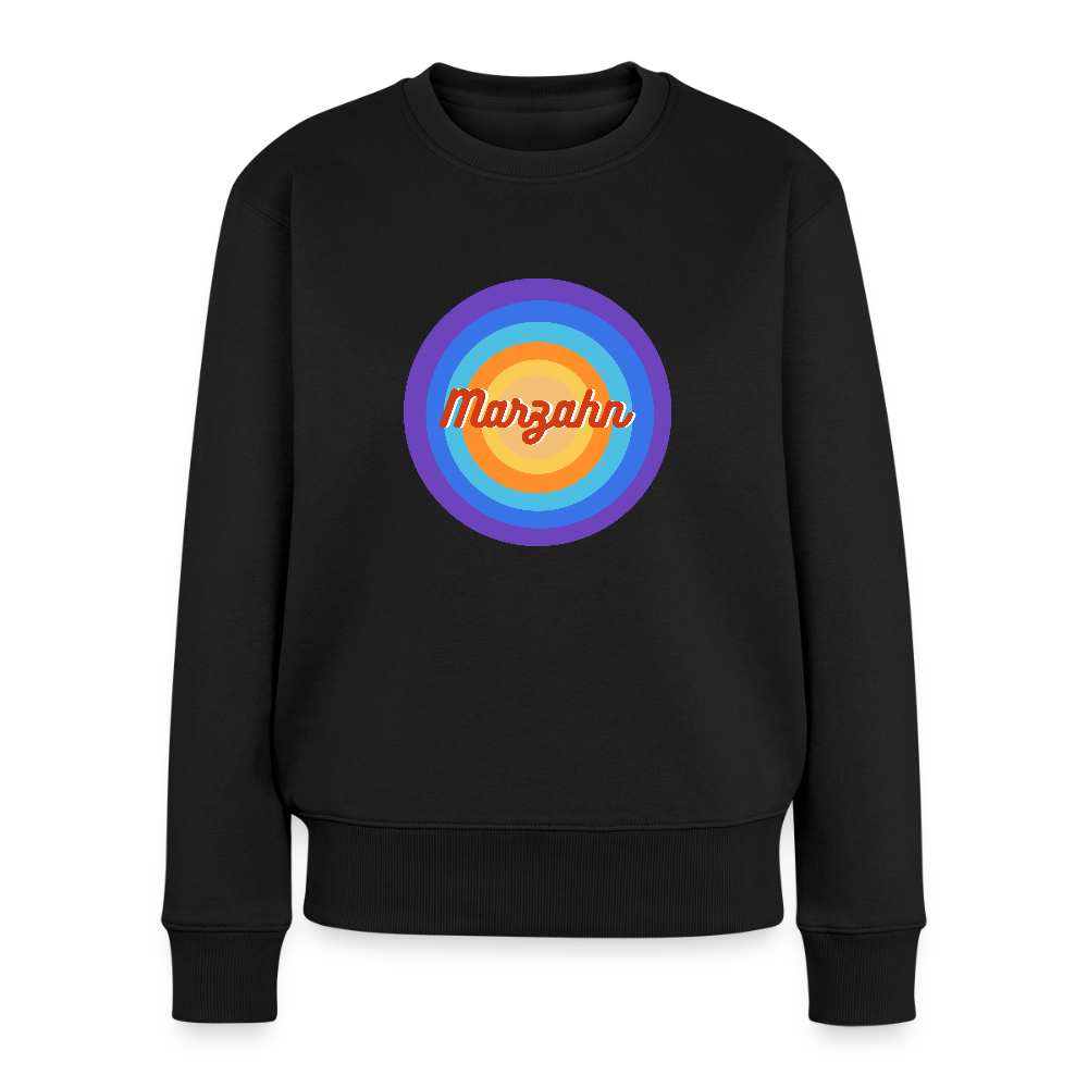 Marzahn Retro - Frauen Premium Pullover - Schwarz