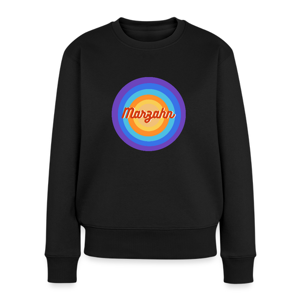 Marzahn Retro - Frauen Premium Pullover - Schwarz