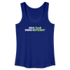 Nich faul! Energieeffizient! - Frauen Bio Tank Top - Königsblau
