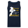 Spanien oder Spandau - Männer Premium Tank Top - Navy